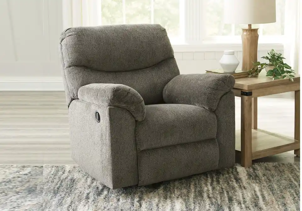 Alphons Putty Recliner - Living Room
