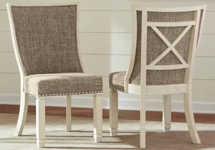 Bolanburg Two-Tone Brown Upholstered Side Chair