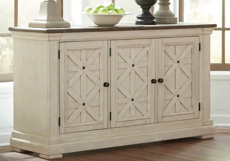 Bolanburg Two-Tone Dining Room Server
