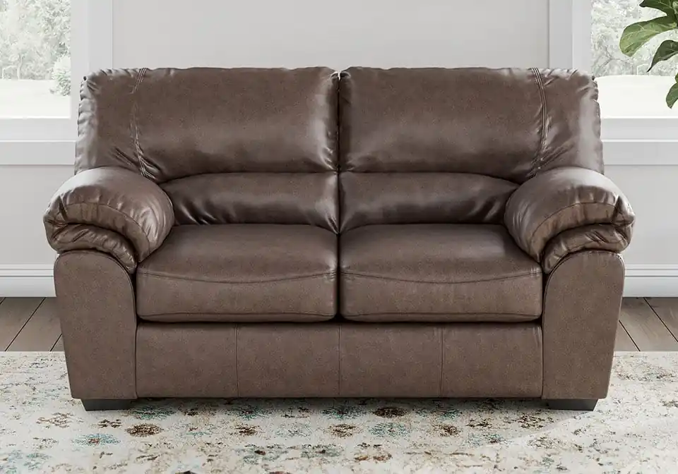 WillowBend Umber Love Seat - Living Room