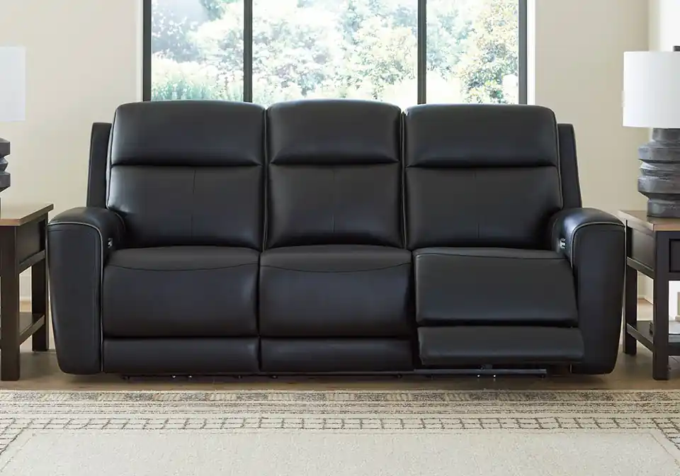 5Z Comfort Onyx Power Reclining Sofa - Living Room