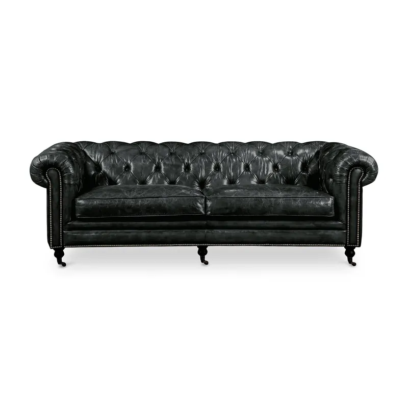 Birmingham Leather Sofa - Moes