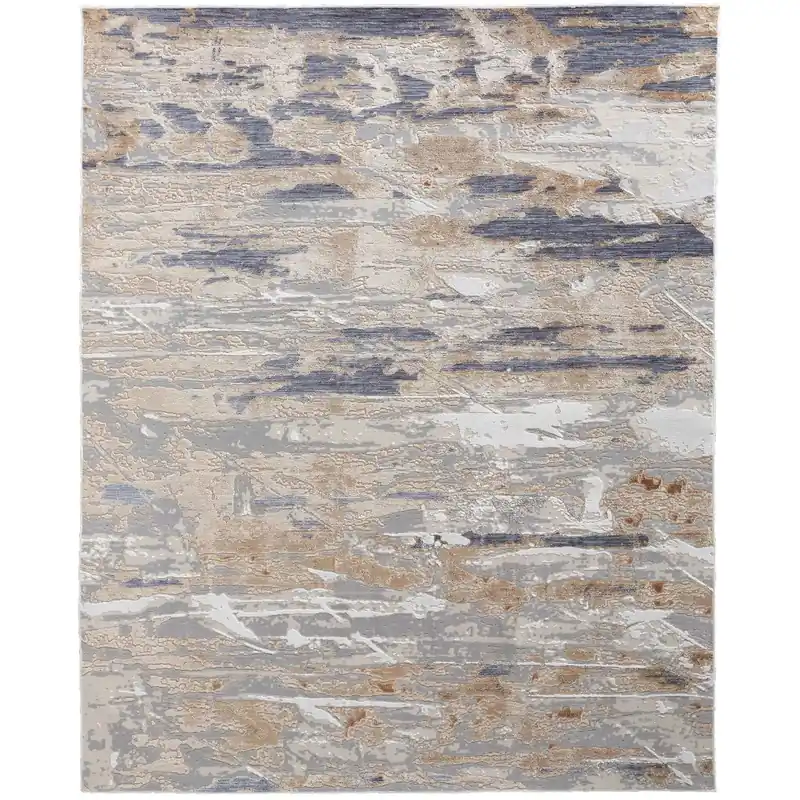 Laina Rug Beige/Blue - Feizy
