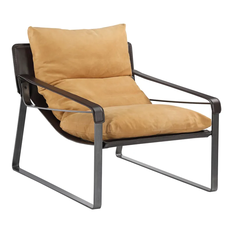 Connor Leather Club Chair - Moes