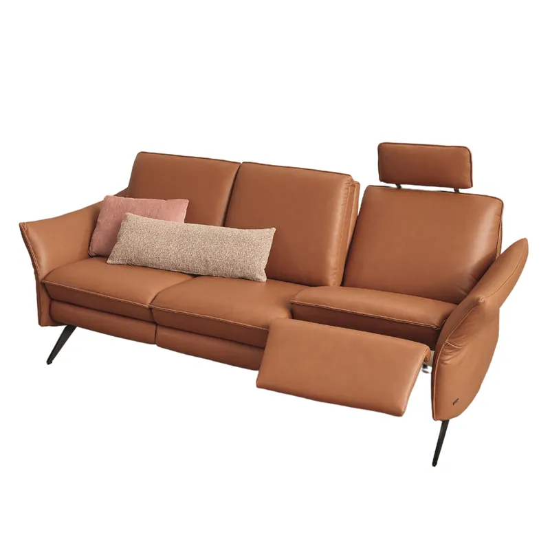 Siegfried Three Seat Manual Reclining Sofa - Himolla