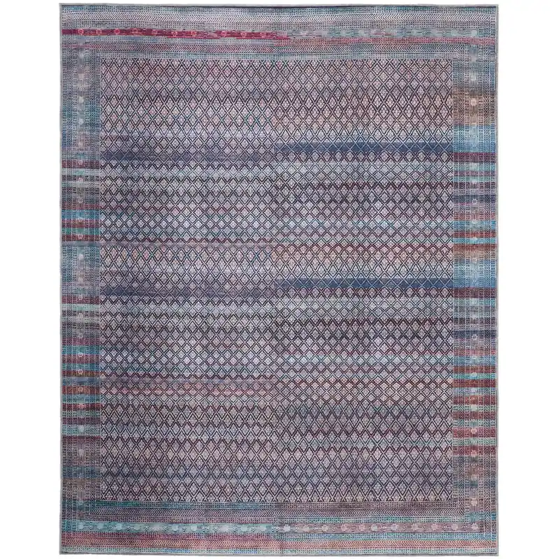Voss Aqua/Multi Rug - Feizy