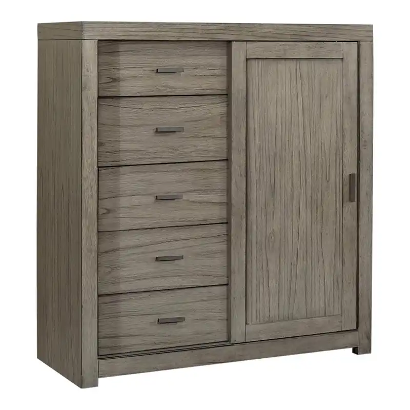 Modern Loft Sliding Door Chest - Aspen Home