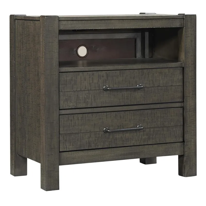 Mill Creek 2 Drawer Nightstand - Aspen Home