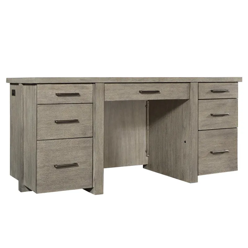 Platinum Executive Desk - Aspen Home
