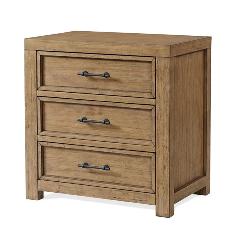 Bozeman Three Drawer Nightstand - Riverside
