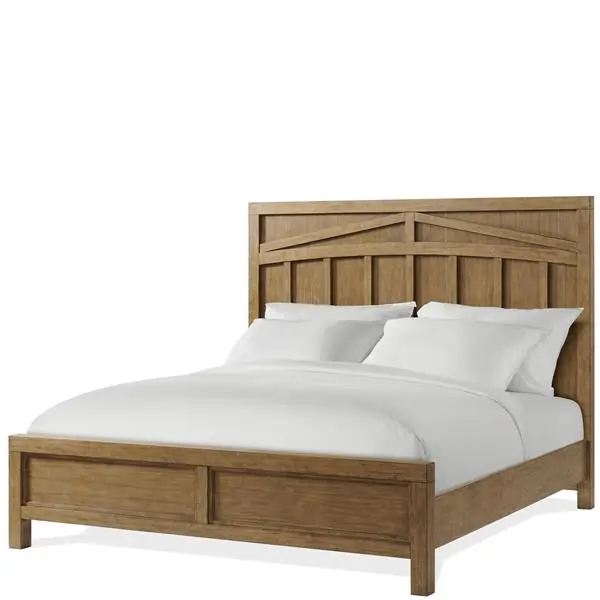 Bozeman Panel Bed - Riverside