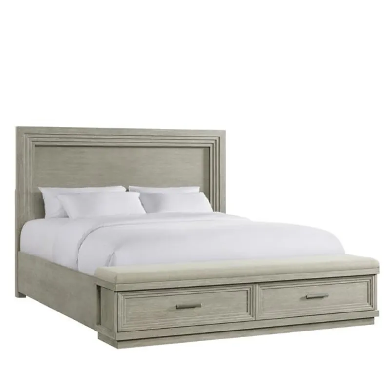 Cascade Storage Bed with Bench - Riverside