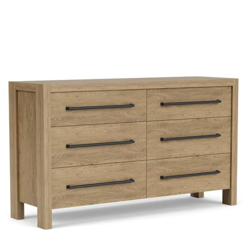 Davie Six Drawer Dresser - Riverside