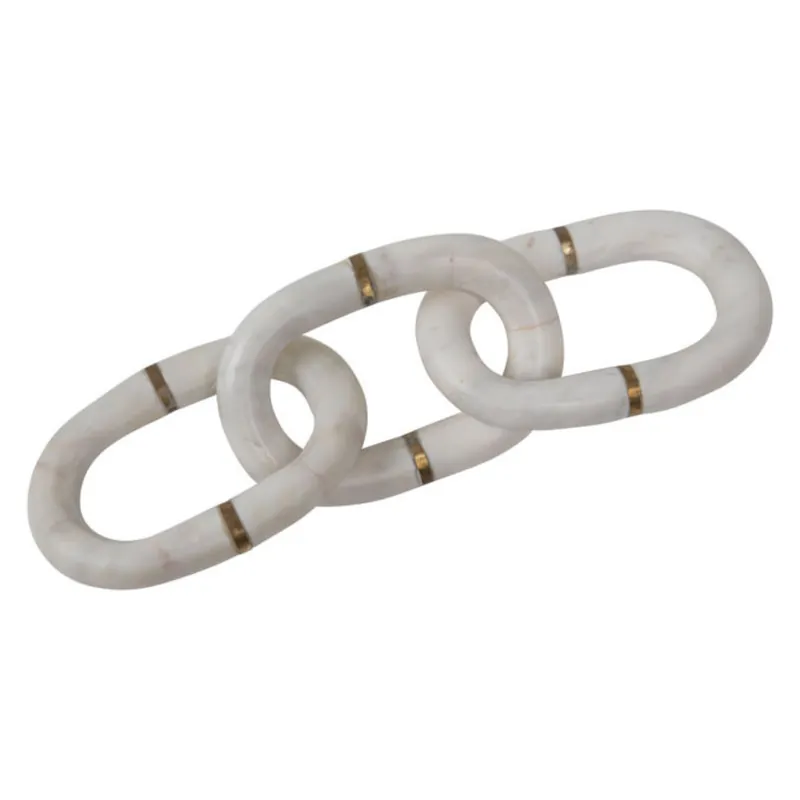 Elleray Marble Chain Links - Dovetail