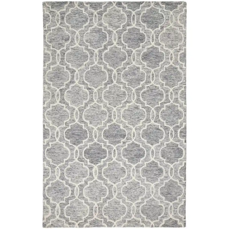 Belfort Gray/Ivory Rug - Feizy