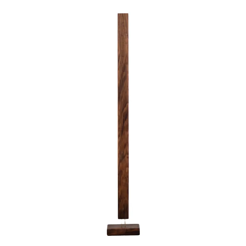 Hardwood LED Color Floor Lamp - The Iron Roots Designs