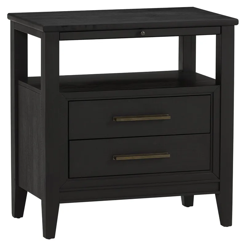 Camden Collection 2 Drawer Nightstand - HomePlace Furniture & Design