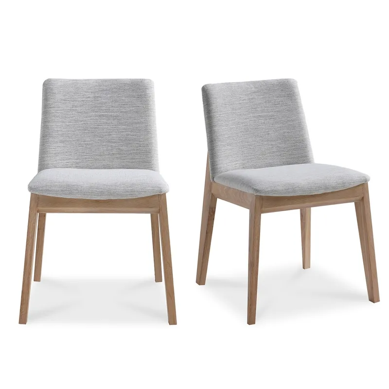 Deco Oak Dining Chair - Set Of Two
