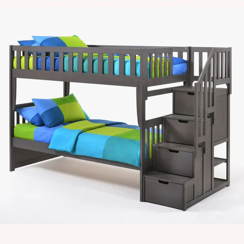 Peppermint Stair Bunk Bed - Night & Day
