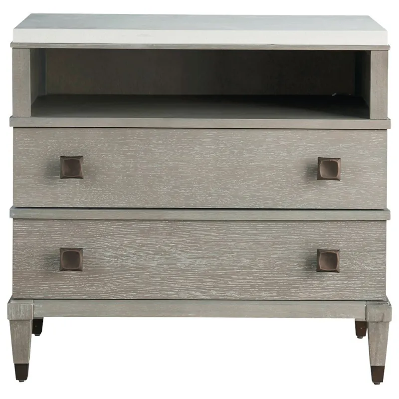 Universal Playlist Two Drawer Nightstand