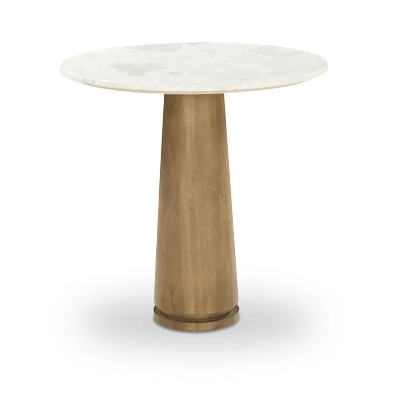 Sage Café Table – Cosmos Marble - Moes