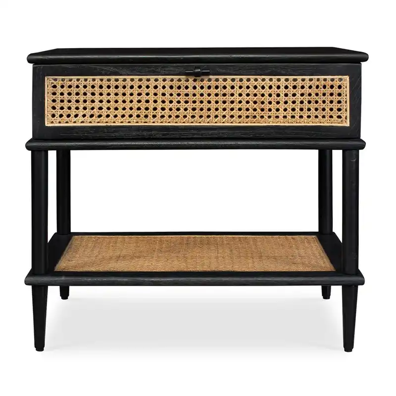 Coast Side Table | Black, Natural & White Finishes - Uttermost