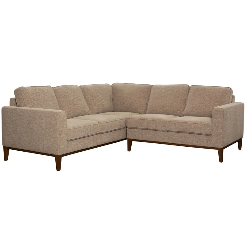 Annie Flaxen Sectional - Porter