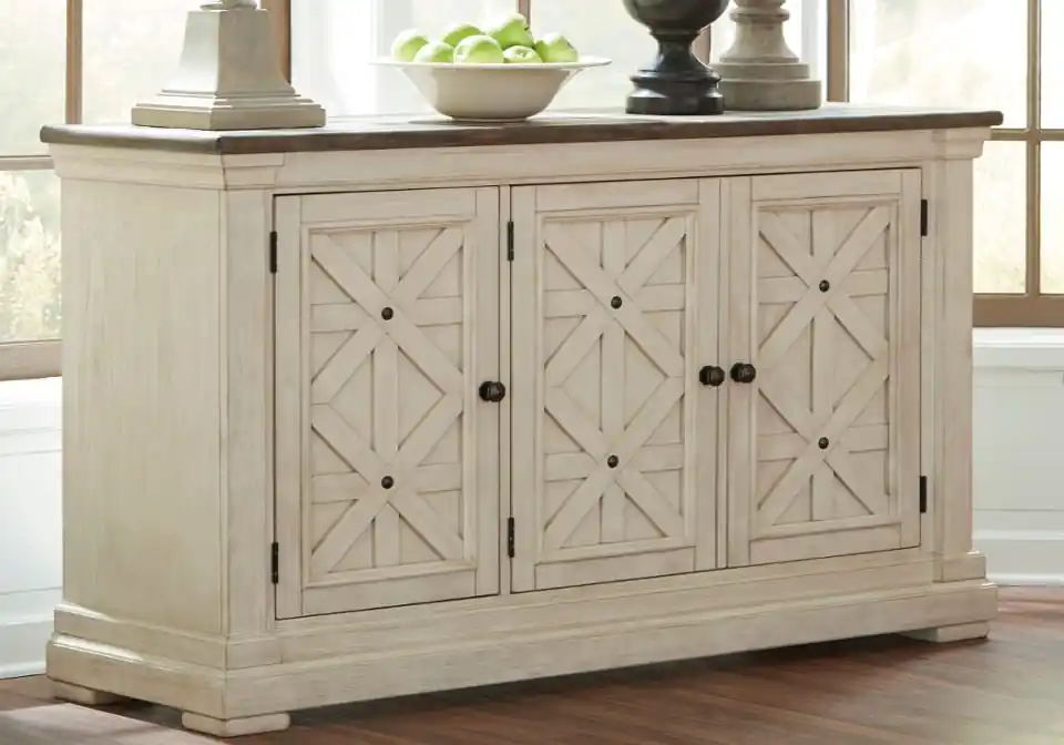 Bolanburg Two-Tone Dining Room Server
