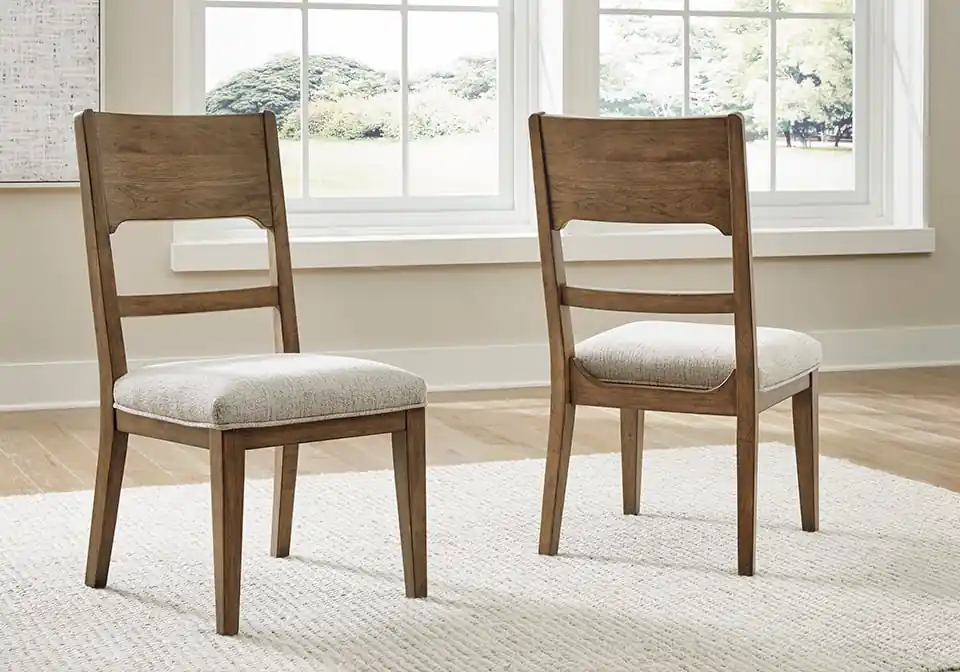 Cabalynn Light Brown Dining Chair - chairs
