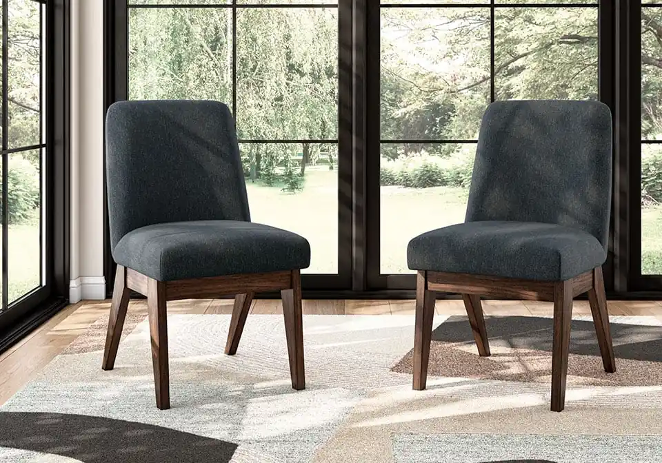 Dilenno Dark Brown Dining Chair - chairs