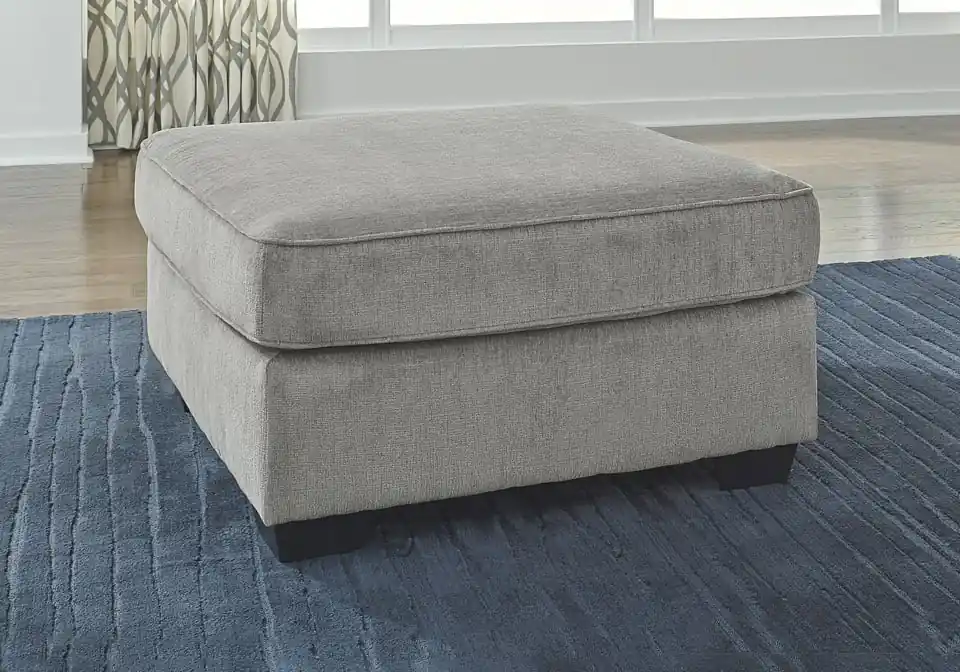 Altari Alloy Oversized Accent Ottoman - living room