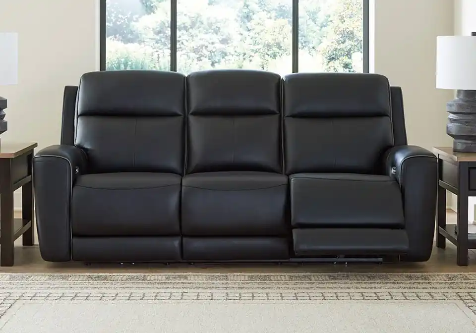 5Z Comfort Onyx Power Reclining Sofa - living room