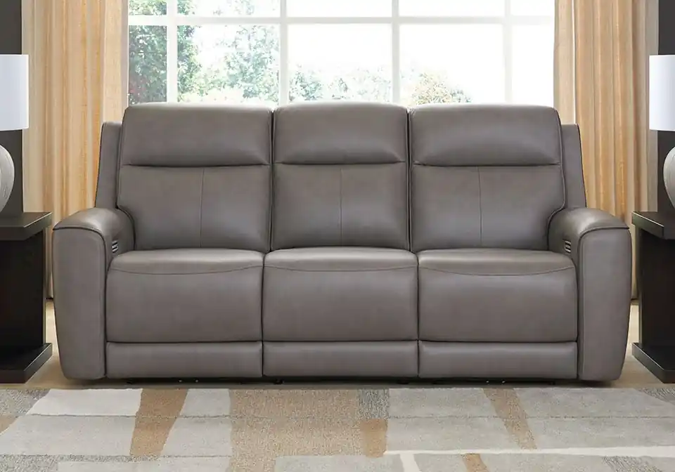 5Z Comfort Coin Power Reclining Sofa - living room