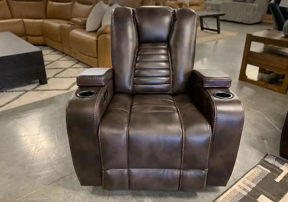 Vantage Bolero Coffee Power Recliner - home theatre seating