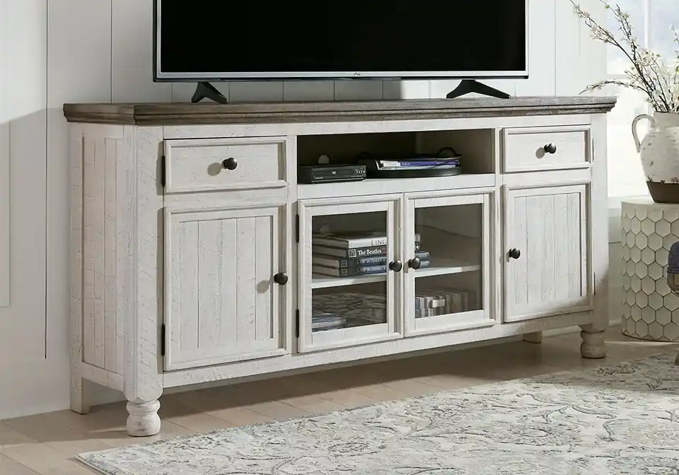 Havalance Two-tone XL TV Stand