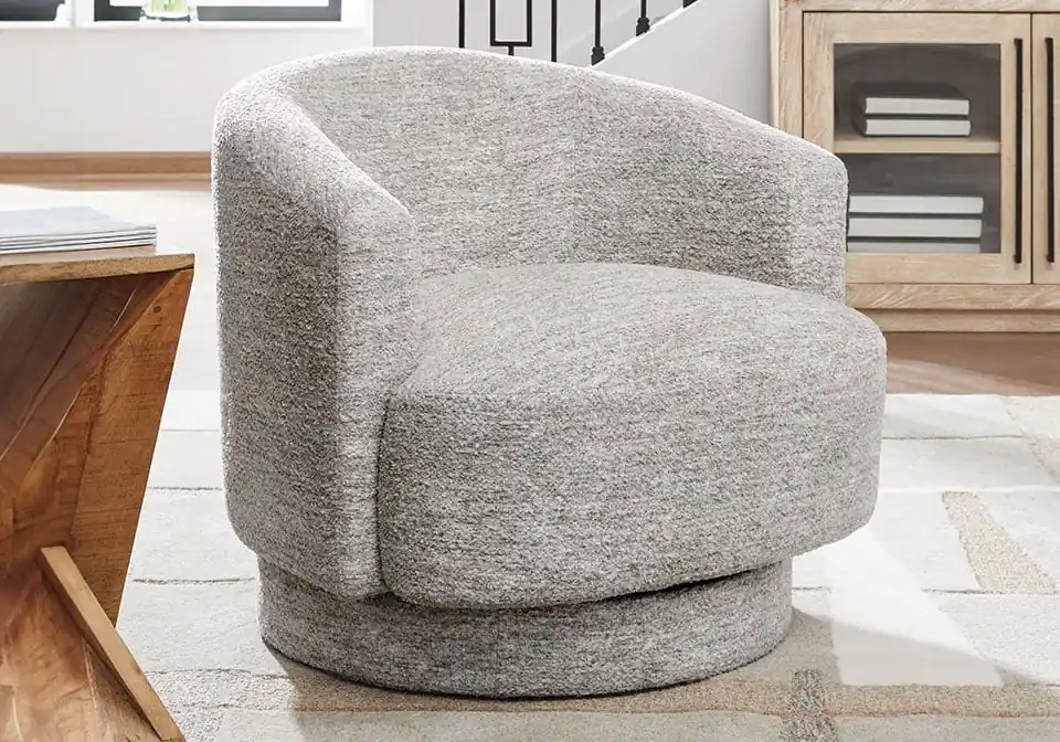 Wardsor Stone Swivel Accent Chair - accent chairs