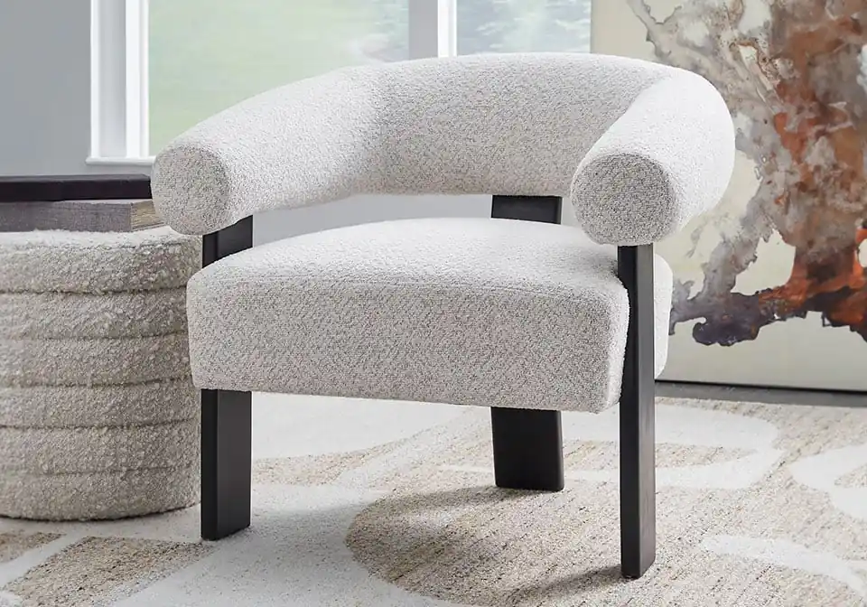 Dultish Snow Accent Chair - accent chairs