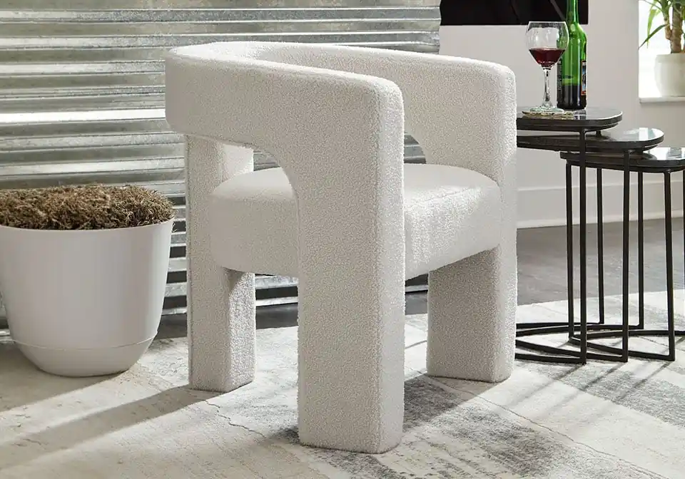 Landick Ivory Accent Chair - accent chairs