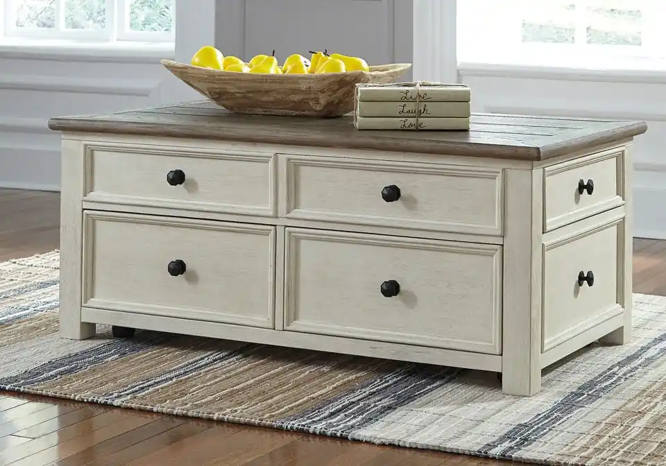 Bolanburg Two-Tone Lift Top Cocktail Table