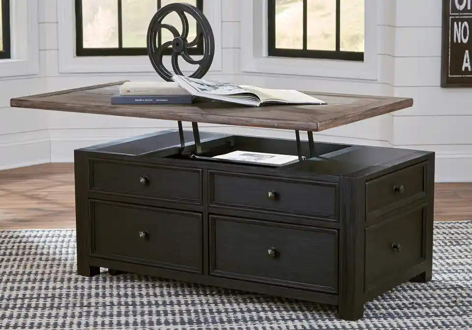 Tyler Creek Lift Top Cocktail Table - cocktail tables