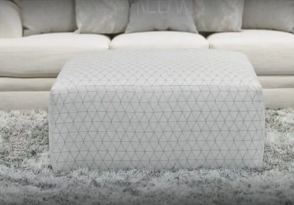 Zeller Spa Cocktail Ottoman - living room