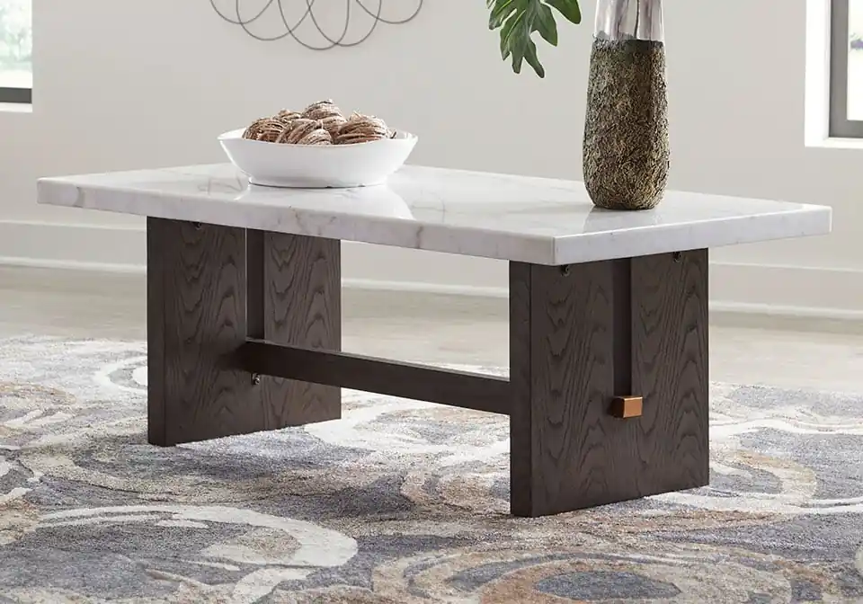Burkhaus Dark Brown Cocktail Table - cocktail tables