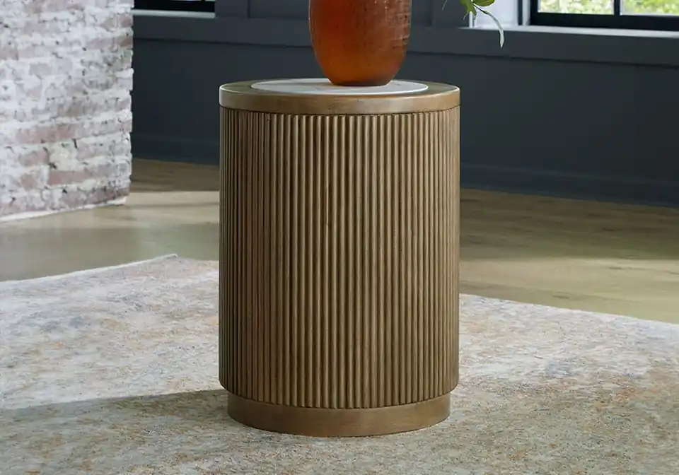 Camdill Brown End Table - end tables