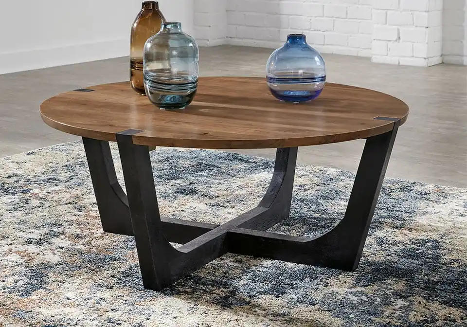 Hanneforth Two-Tone Cocktail Table