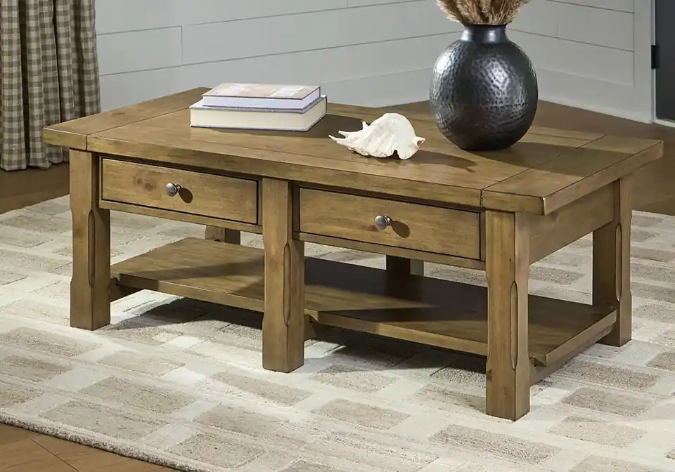 Vandemore Brown Cocktail Table - cocktail tables