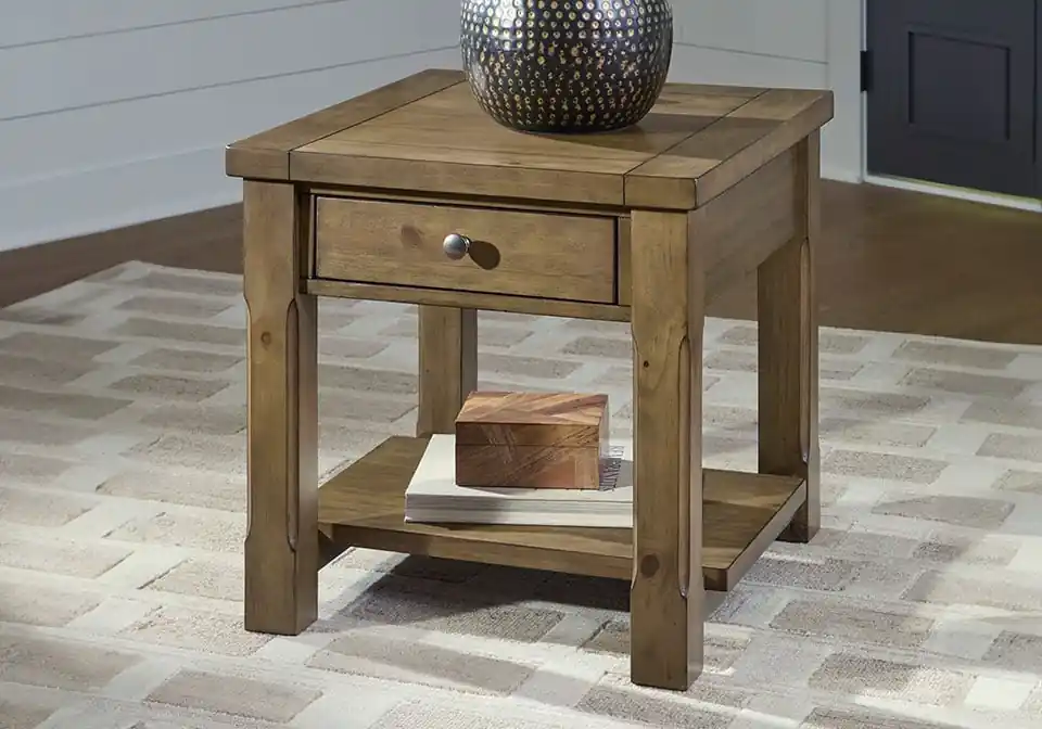 Vandemore Brown End Table - end tables
