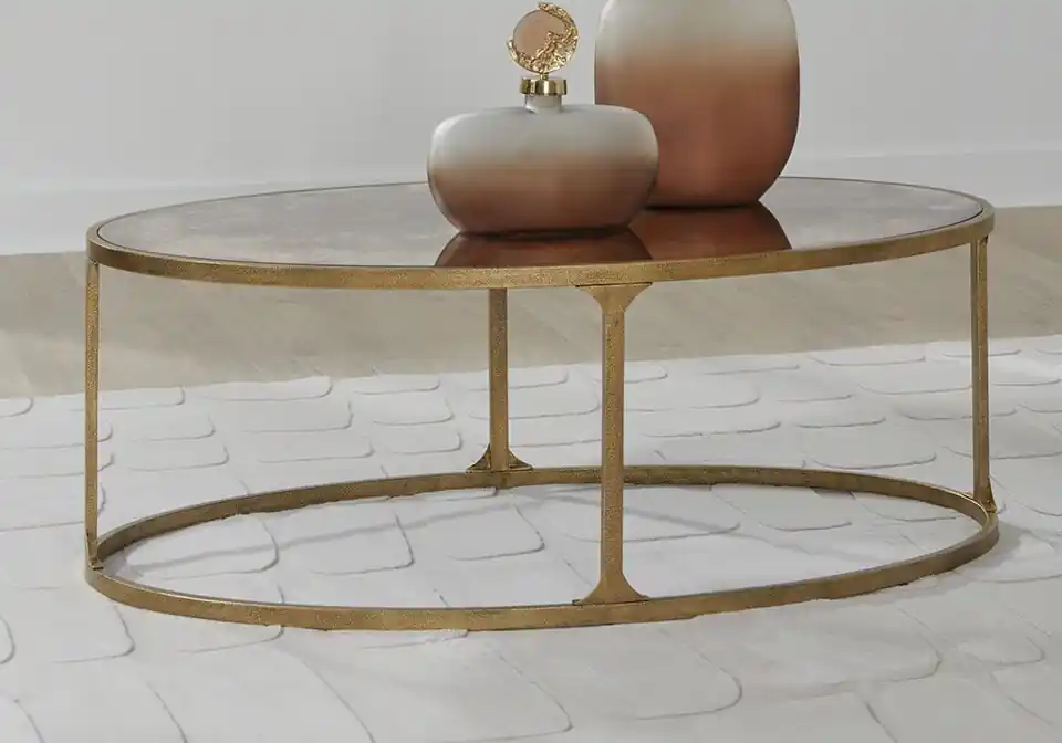 Korajane Gold Cocktail Table - cocktail tables