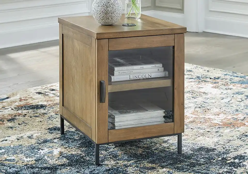 Torlanta Brown End Table - end tables