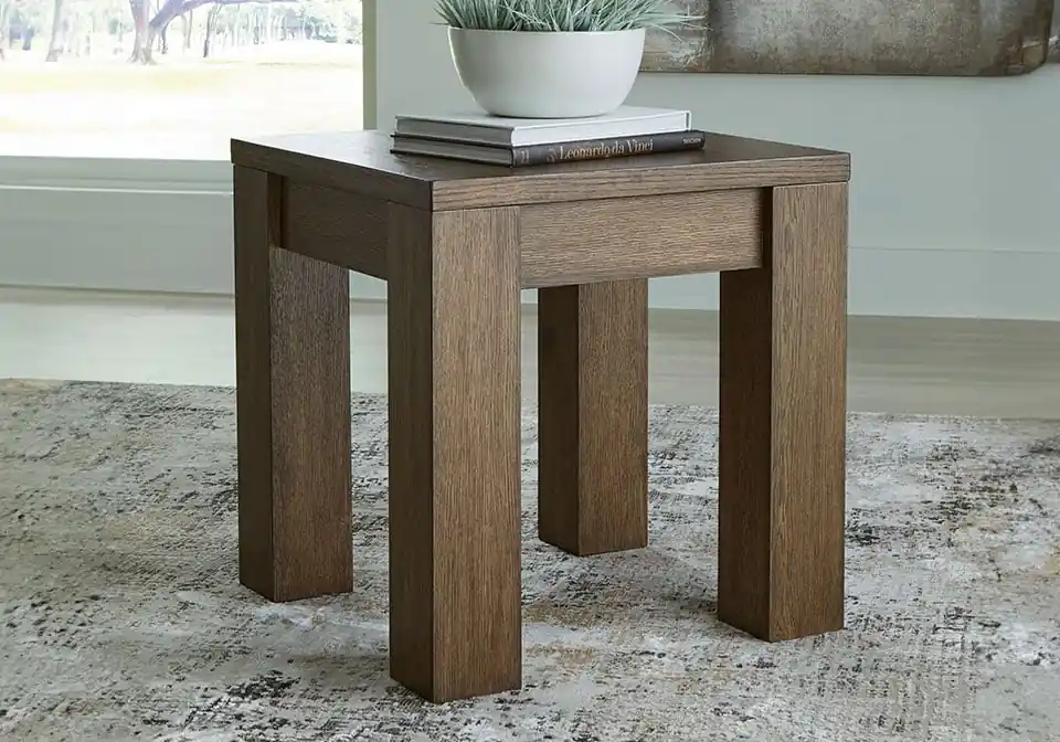 Rosswain Brown End Table - end tables