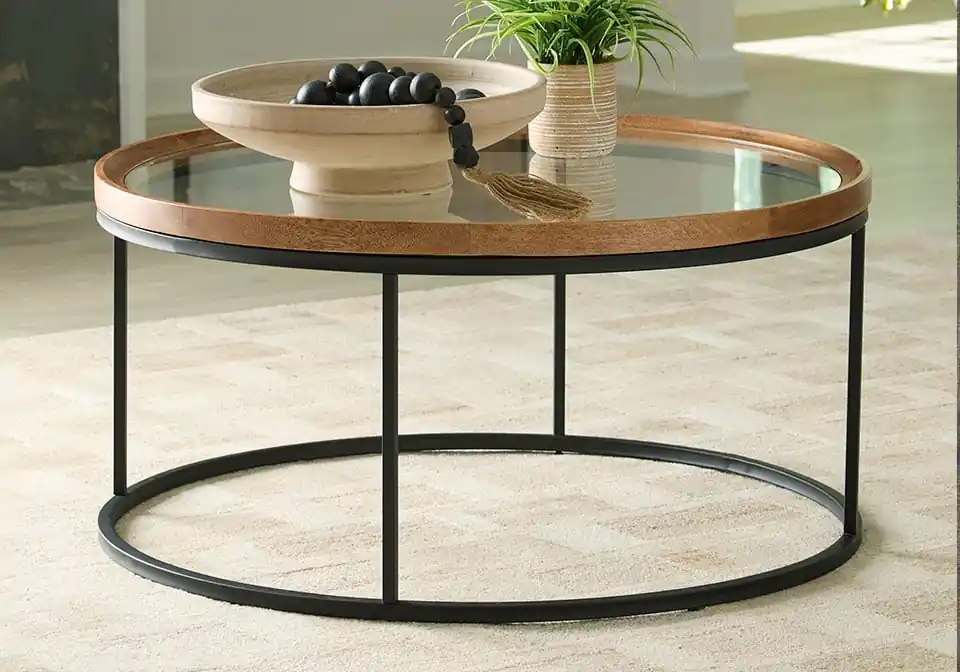 Noraluna Brown Cocktail Table - cocktail tables